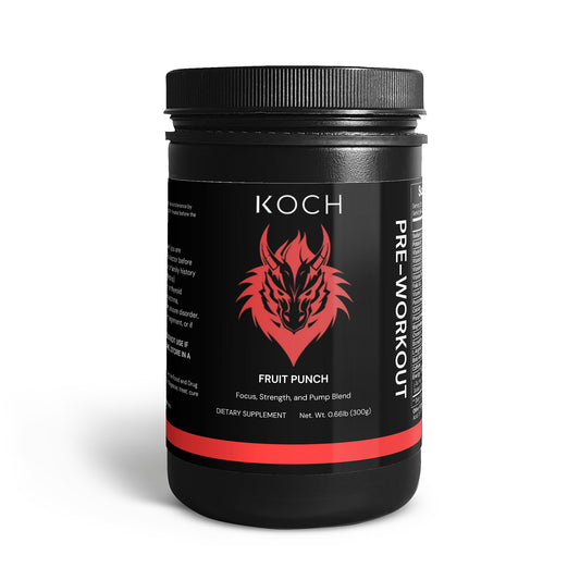 Koch™ Pre-Workout (Fruit Punch)